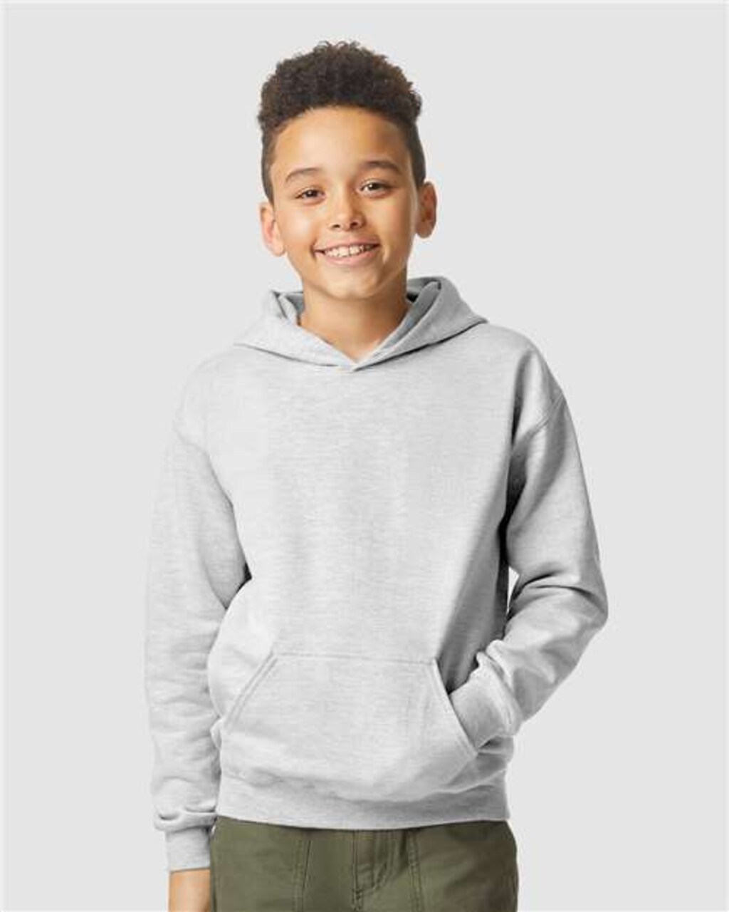 Gildan® Youth Softstyle Midweight Long Sleeve Hooded Sweatshirt